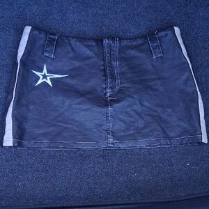 Fashion Nova Black Leather Skirt